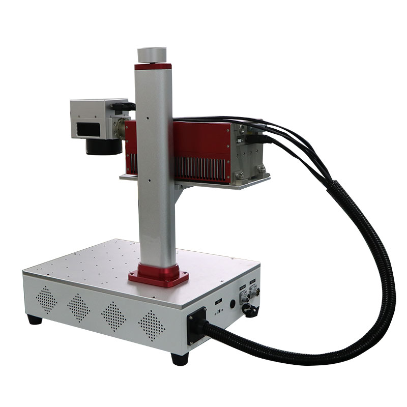 3W UV-Laserbeschriftungsgravurmaschine für Kunststoffglasmaterialien