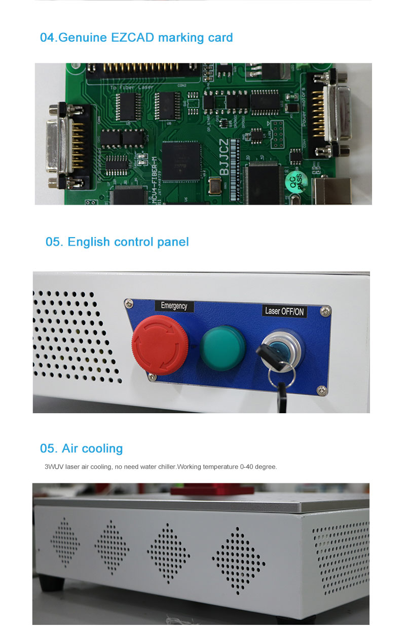 JPT 3W UV-Lasermarkierung