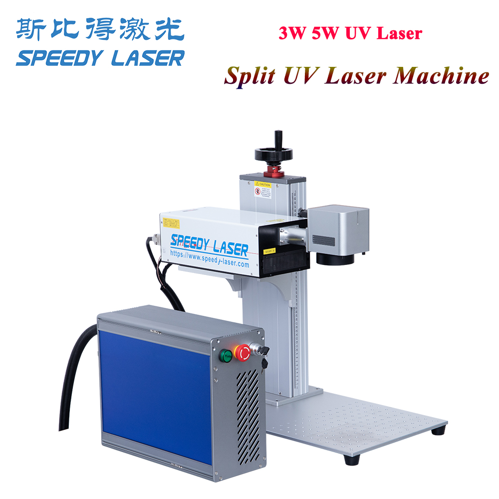 Luftkühlung Split 3 Watt 5 Watt UV-Lasergravurmaschine 